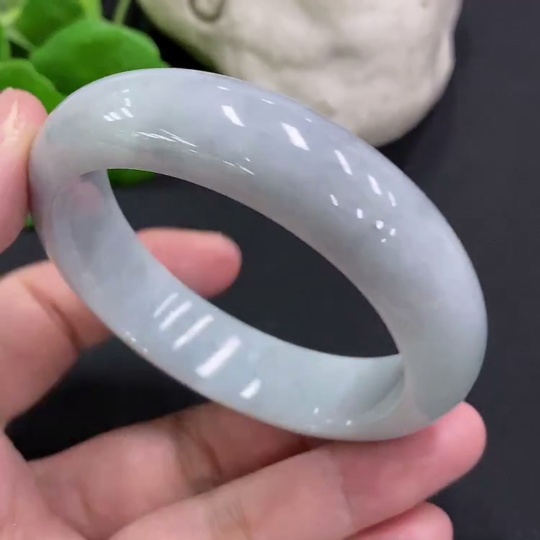 F31595830 Jadeite Regular Bangle Size 54.5 Total Weight Approx.65g