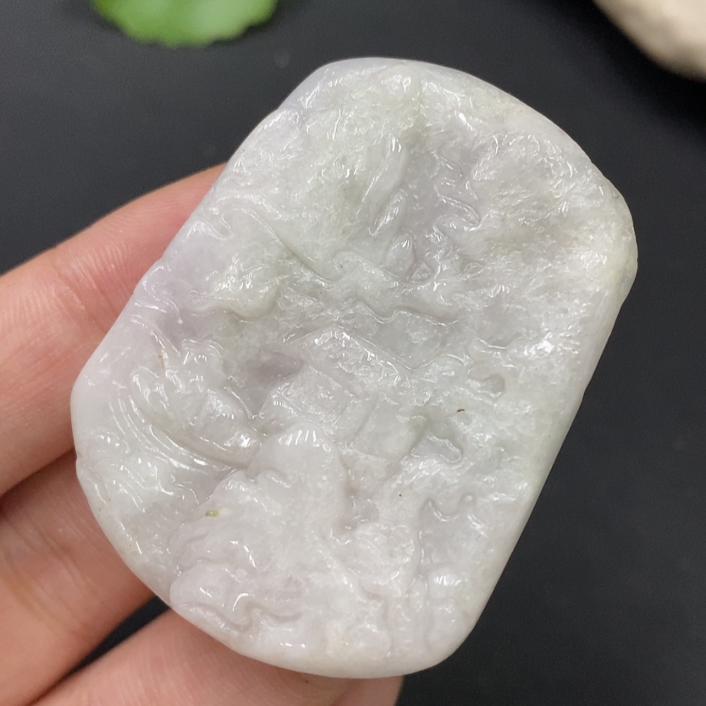 F27069179 Jadeite Pendant Total Weight Approx. 24.3g Landscape