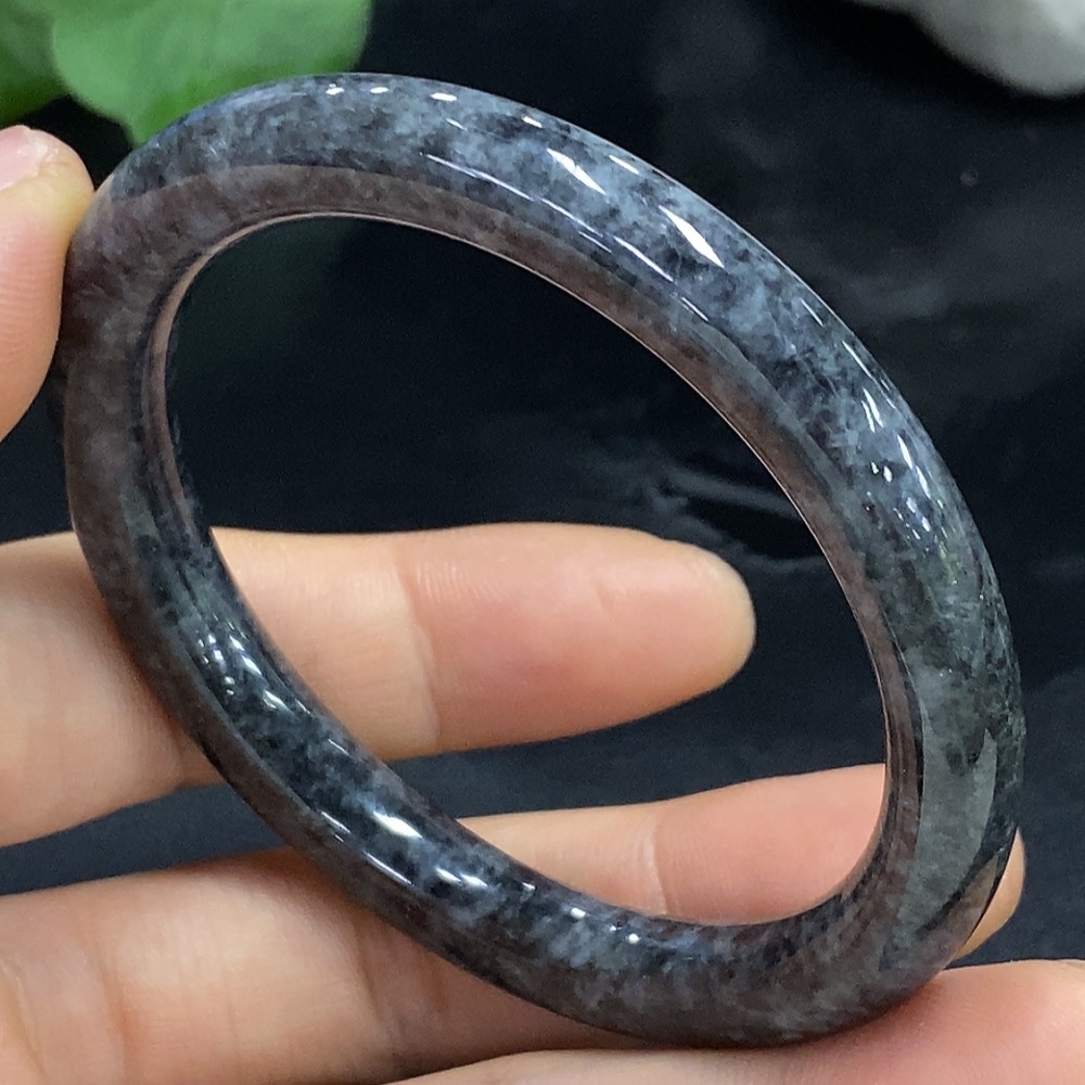 F25923201 Jadeite Round Bangle Size 52.5 Total Weight Approx. 31.32g