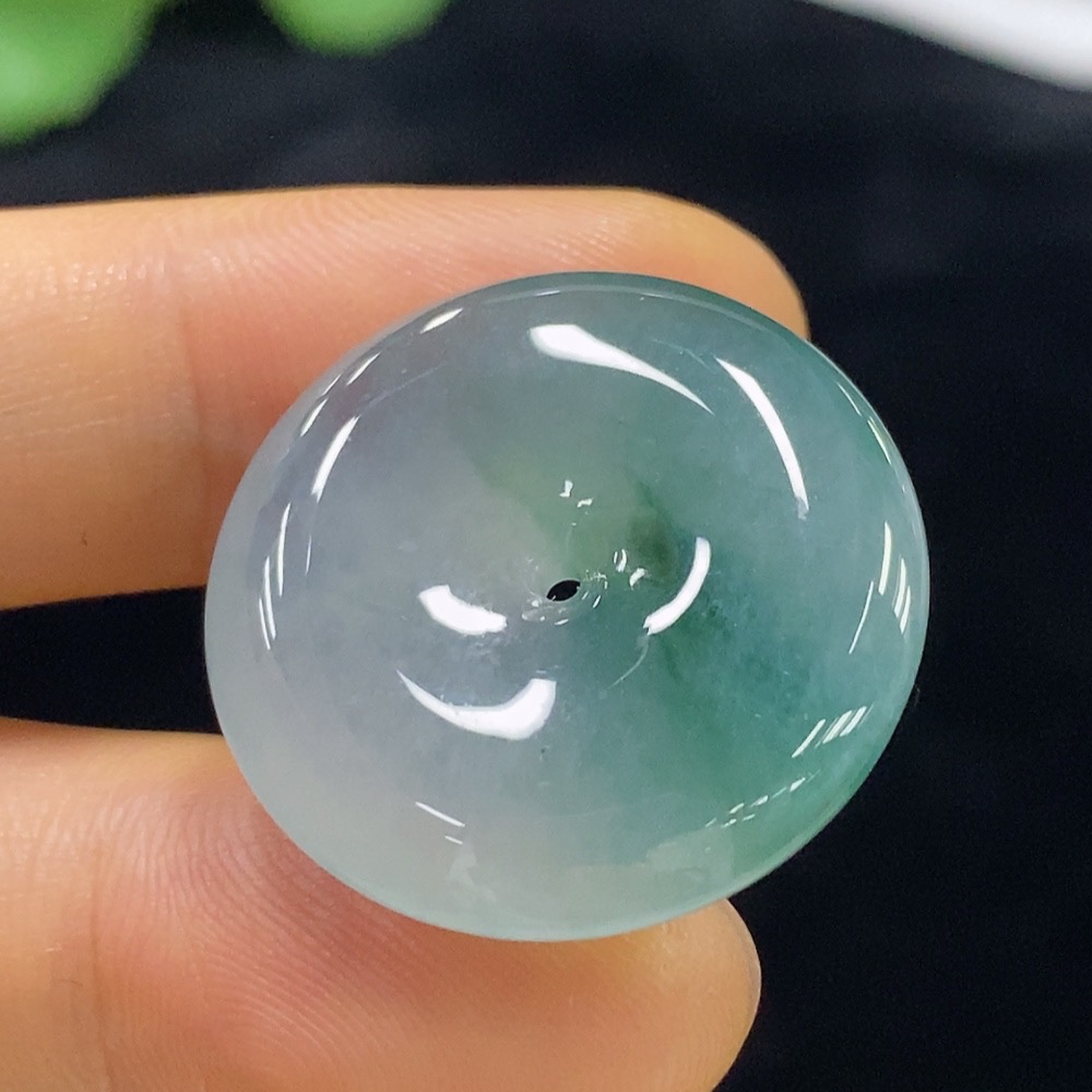 F34975029 Jadeite Safety Buckle Pendant Total Weight Approx. 7.79g