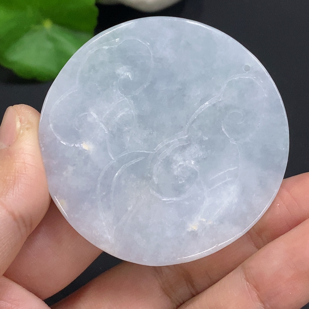 F25921461 Jadeite Enlightenment Pendant Total Weight Approx. 54.4g