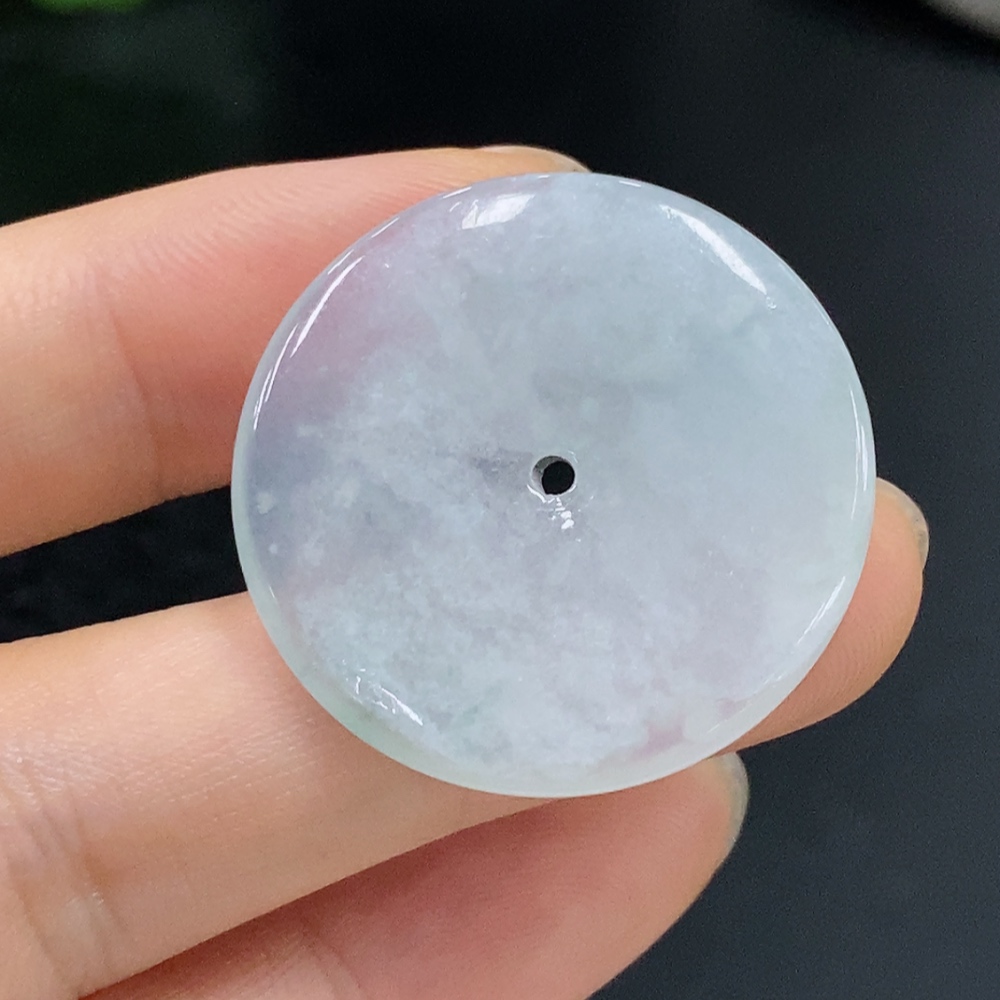 F29414462 JadeitePendant Peace Ring Total Weight Approx. 6.6g