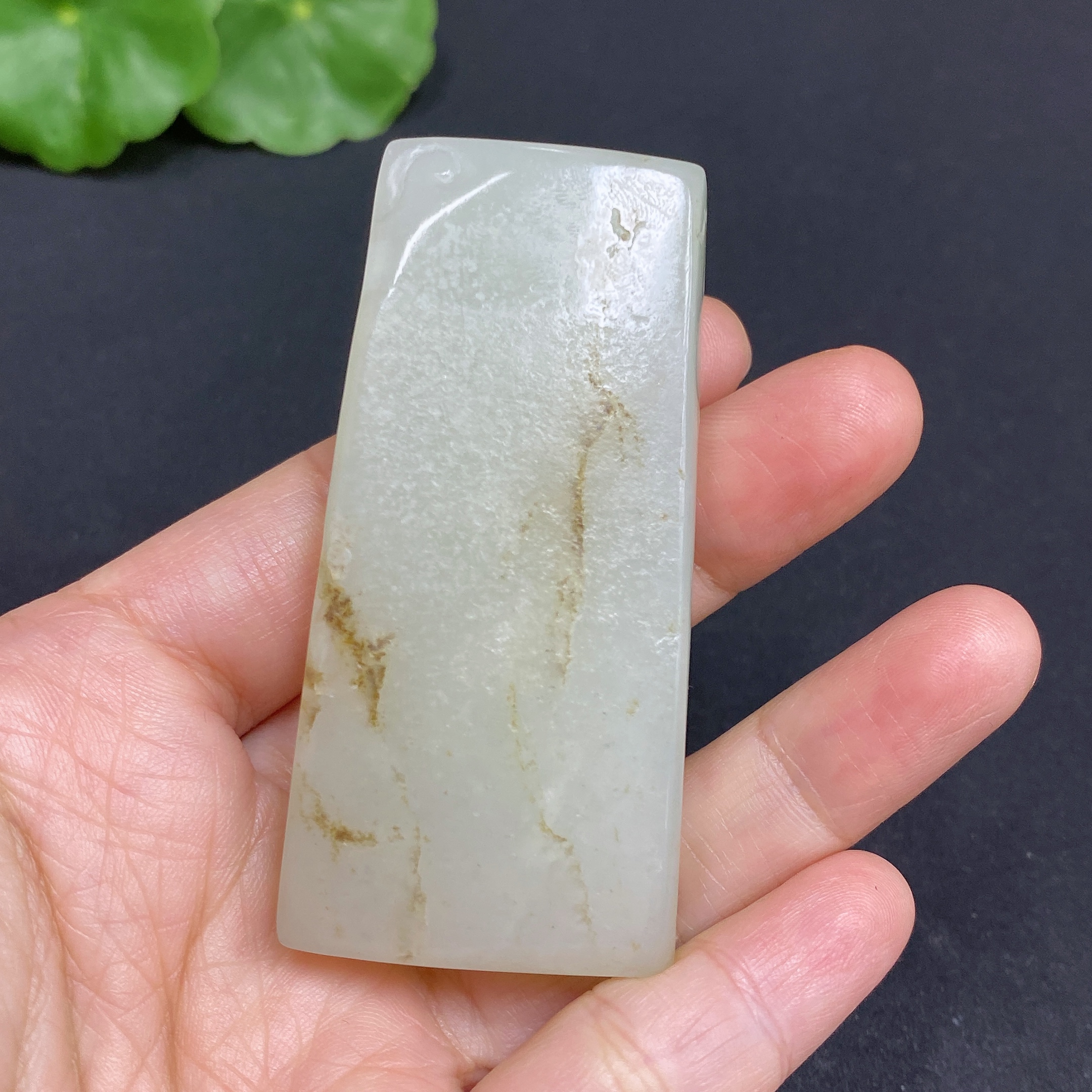 H32796264 Hetian Jade Pendant Guanyin Total Weight Approx. 67.6g