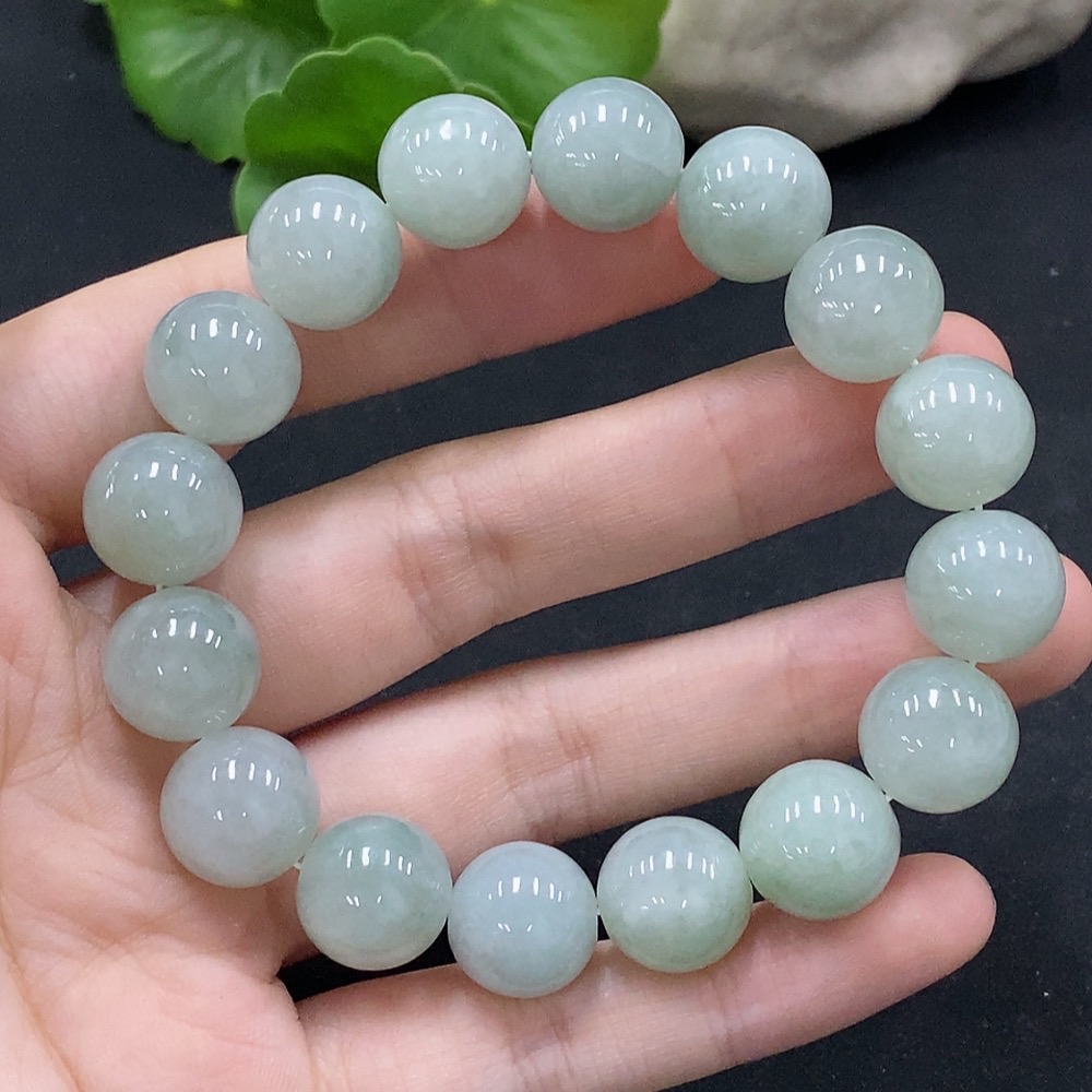F34996798 Jadeite Bracelet Approx. 12.3mm Total Weight Approx. 51.84g
