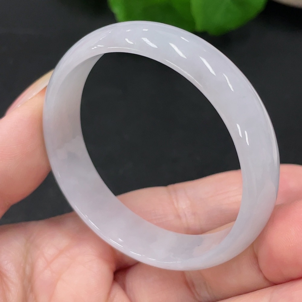 F34012596 Jadeite Round Bracelet Size 46.4 Total Weight Approx. 22.2g