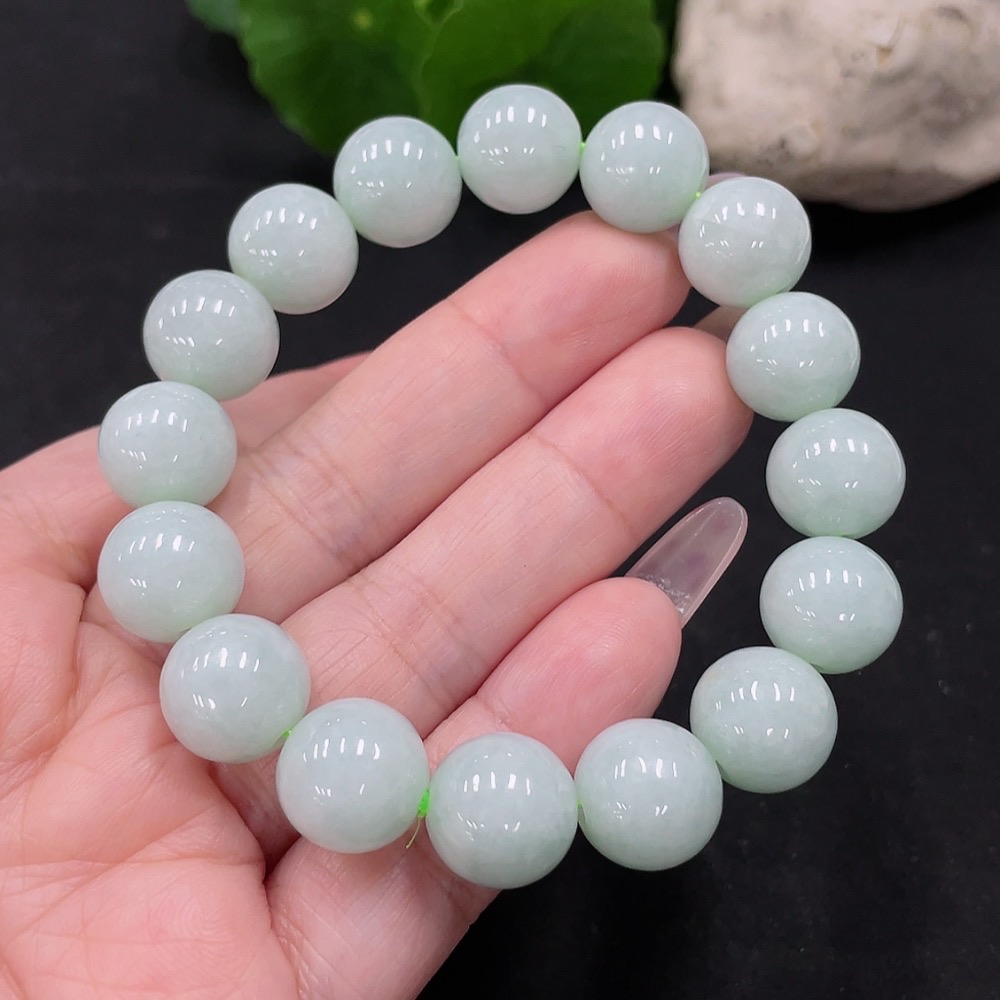 F35082327 Jadeite Bracelet, Approx. 12mm, Total Weight Approx. 47.9g