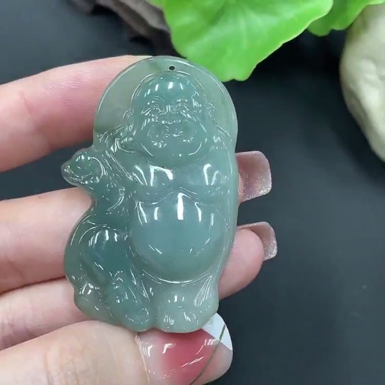F09855315 Jadeite Pendant Buddha