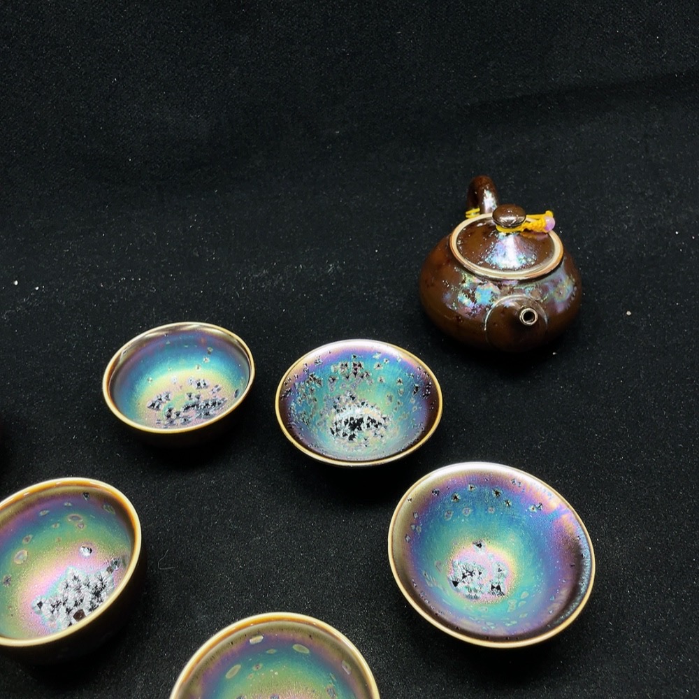 W31590107 Ceramic, complete set, modern tea cups, dimensions as per actual item