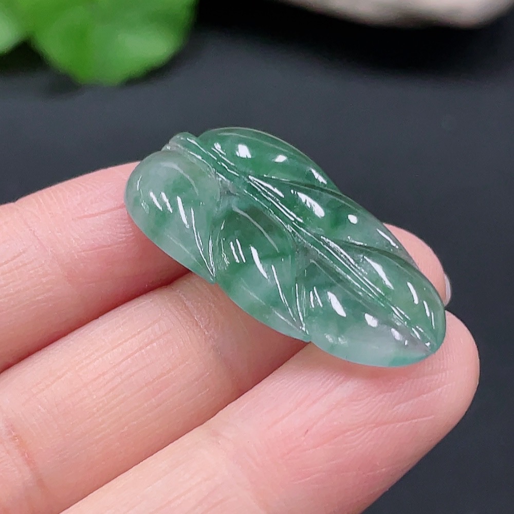 F25906471 Jadeite Safety Buckle Pendant, Total Weight Approx. 5.25g