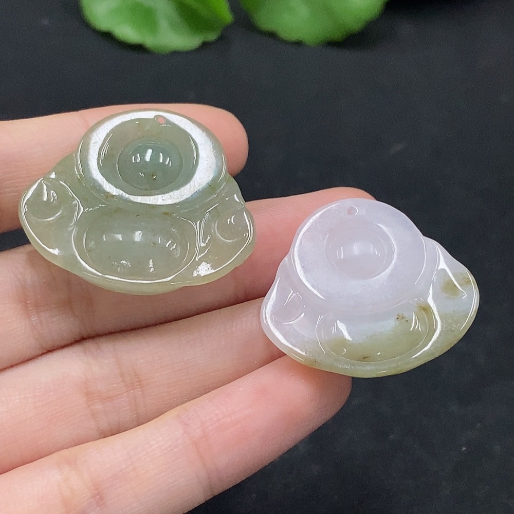 F35089810 Jadeite Buddha Pendant