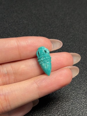 C34992309 Turquoise Pendant with Other Mineral Components, Total Weight Approx. 1.33g
