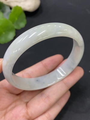 F27179453 Jadeite round bracelet total weight approx. 42.8g size 60