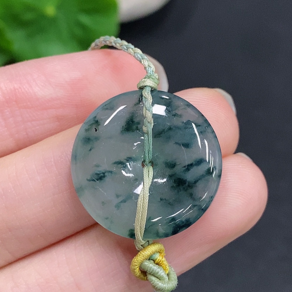 F33941841 Jadeite Safety Buckle Bracelet, Total Weight Approx. 5.2g