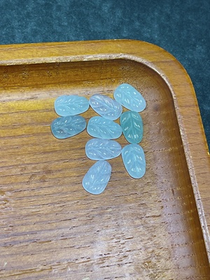 F35138440 Jadeite Pendant Leaves Sell as a Lot