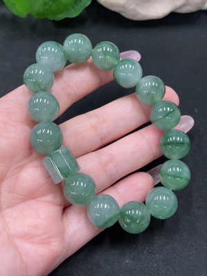 F35128424 Jadeite Bracelet  13/11.5mm approx.  Total weight approx. 59.19g