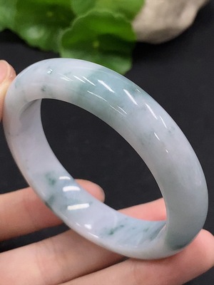 F34029518 Jadeite Round Bracelet Size 51.2 Total Weight Approx. 49.12g