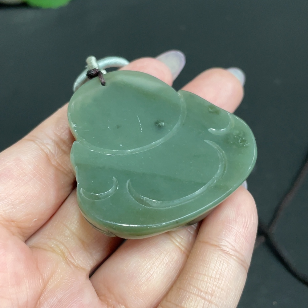 H33863885 Hetian Jade Pendant - Buddha