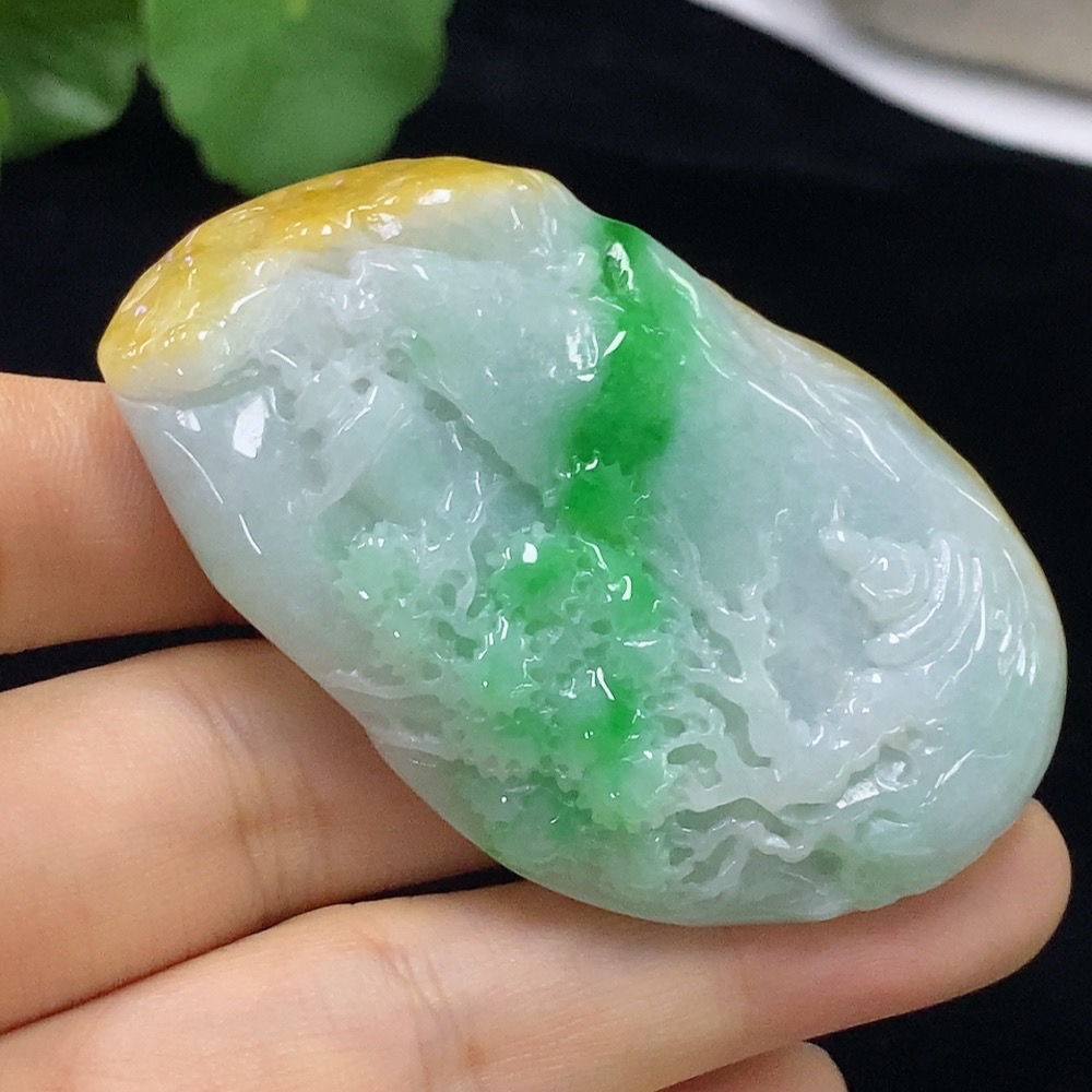 F31649814 JadeiteEnlightenment Pendant