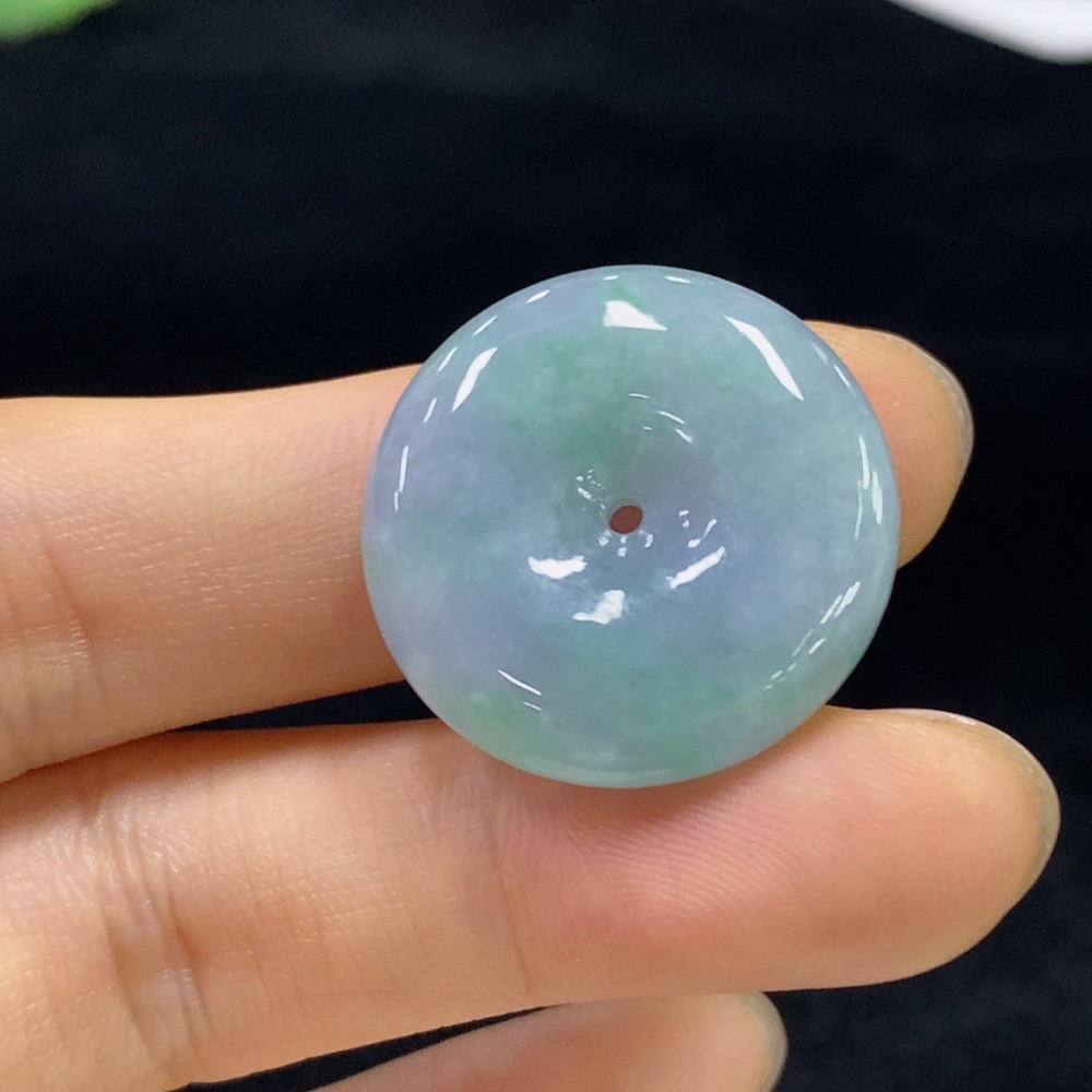 F31601173 Jadeite Peace Pendant, Total Weight Approx. 7.36g