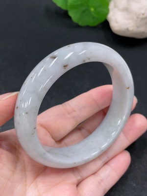 F31674656 Jadeite Regular Round Bangle, Size 58, Total Weight Approx. 75g