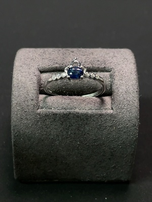 C23576481 Sapphire Ring Total Weight Approx.1.25g Non-Gold Setting