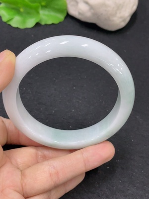 F31612827 Jadeite Round Bangle Size 57 Total Weight Approx. 59.35g