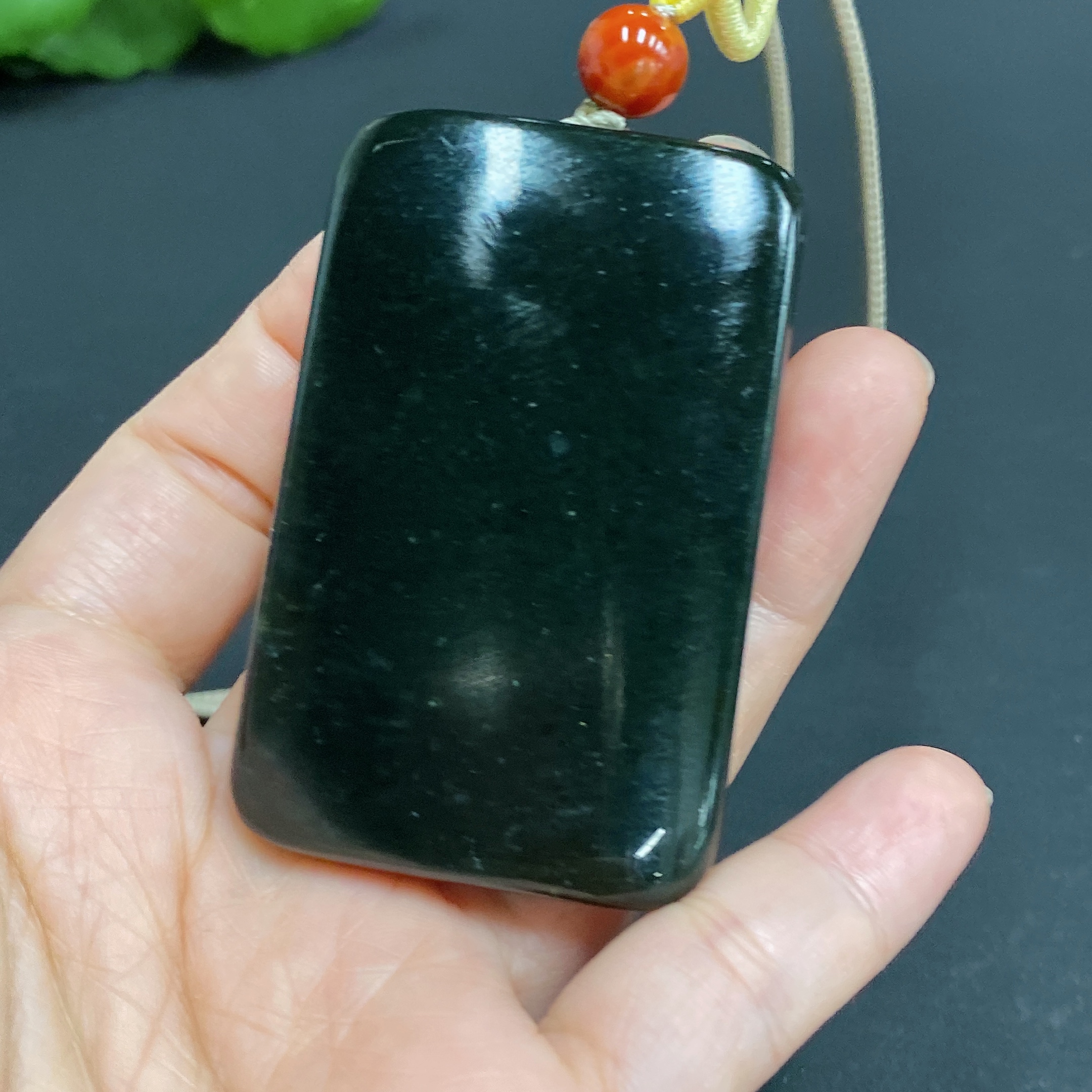 H29367740 Hetian Jade Pendant, Plain Pendant
