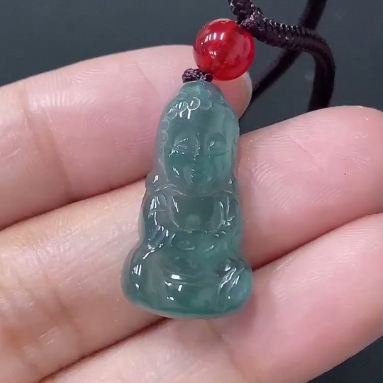 F33828903 Baby Buddha JadeitePendant