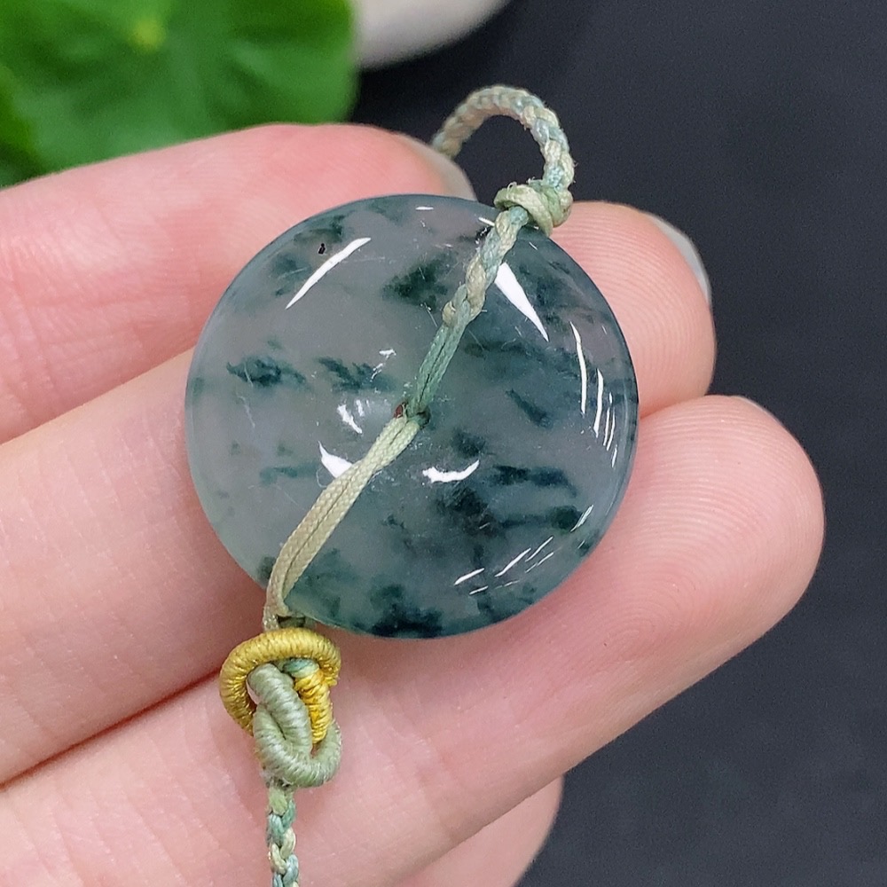 F33941841 Jadeite Safety Buckle Bracelet, Total Weight Approx. 5.2g