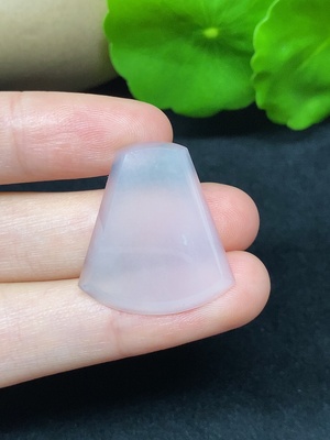 F45338515 翡翠无事牌挂件 总重约3.57g