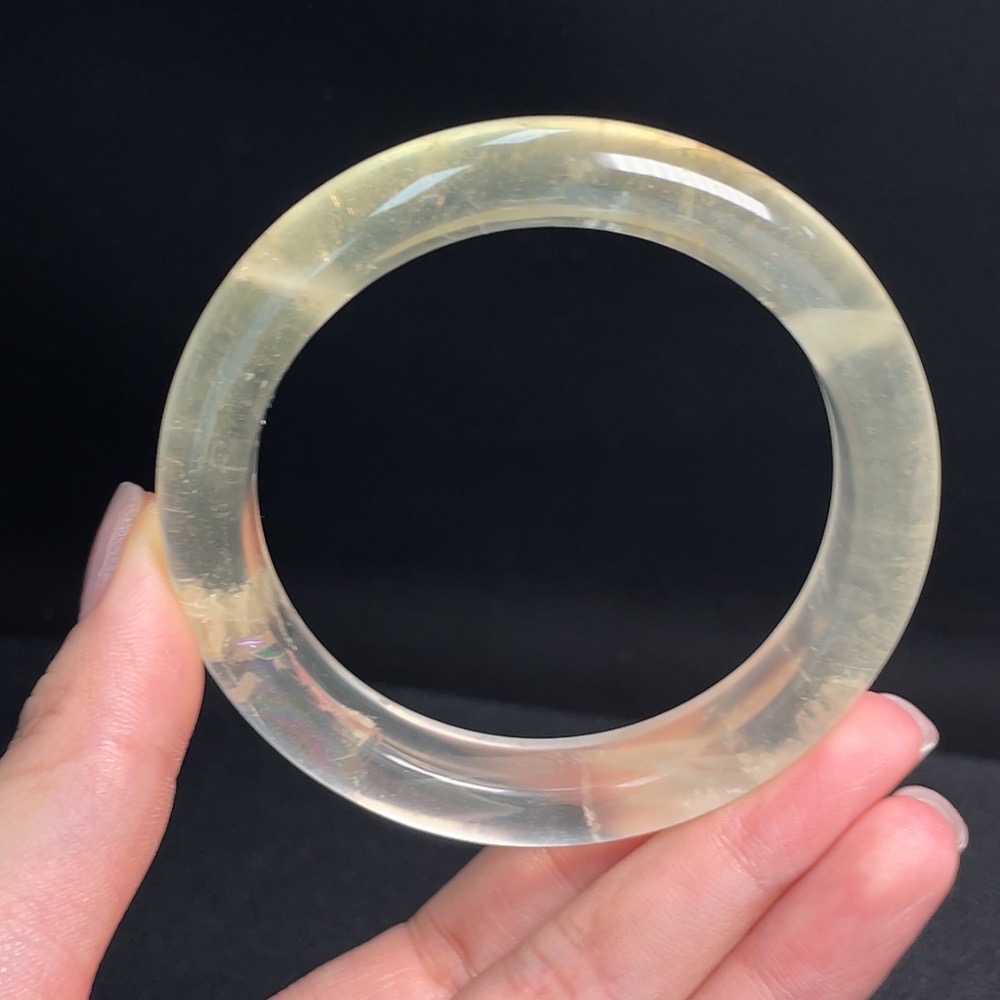 C27156843 Crystal Round Bracelet Size 60.2 Total Weight Approx. 55.39g