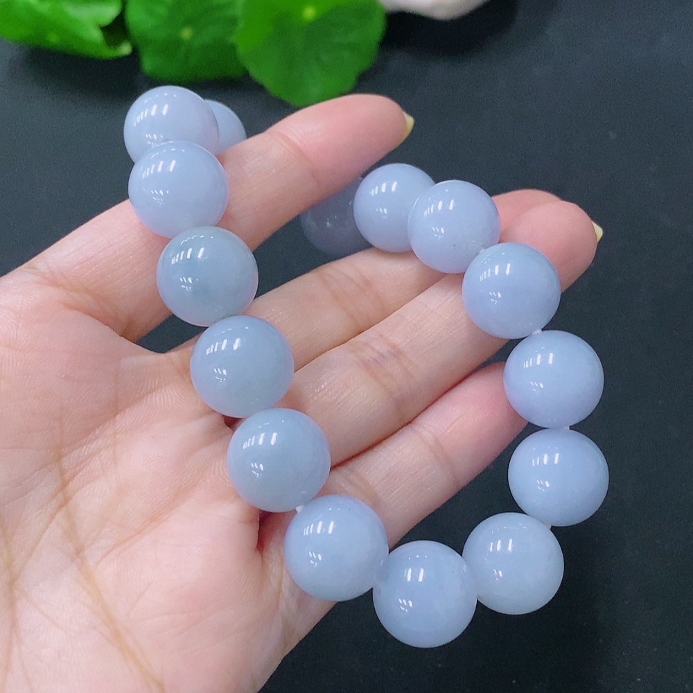 F28251066 Jadeite Bracelet, Approx. 13.3mm, Total Weight Approx. 62.9g