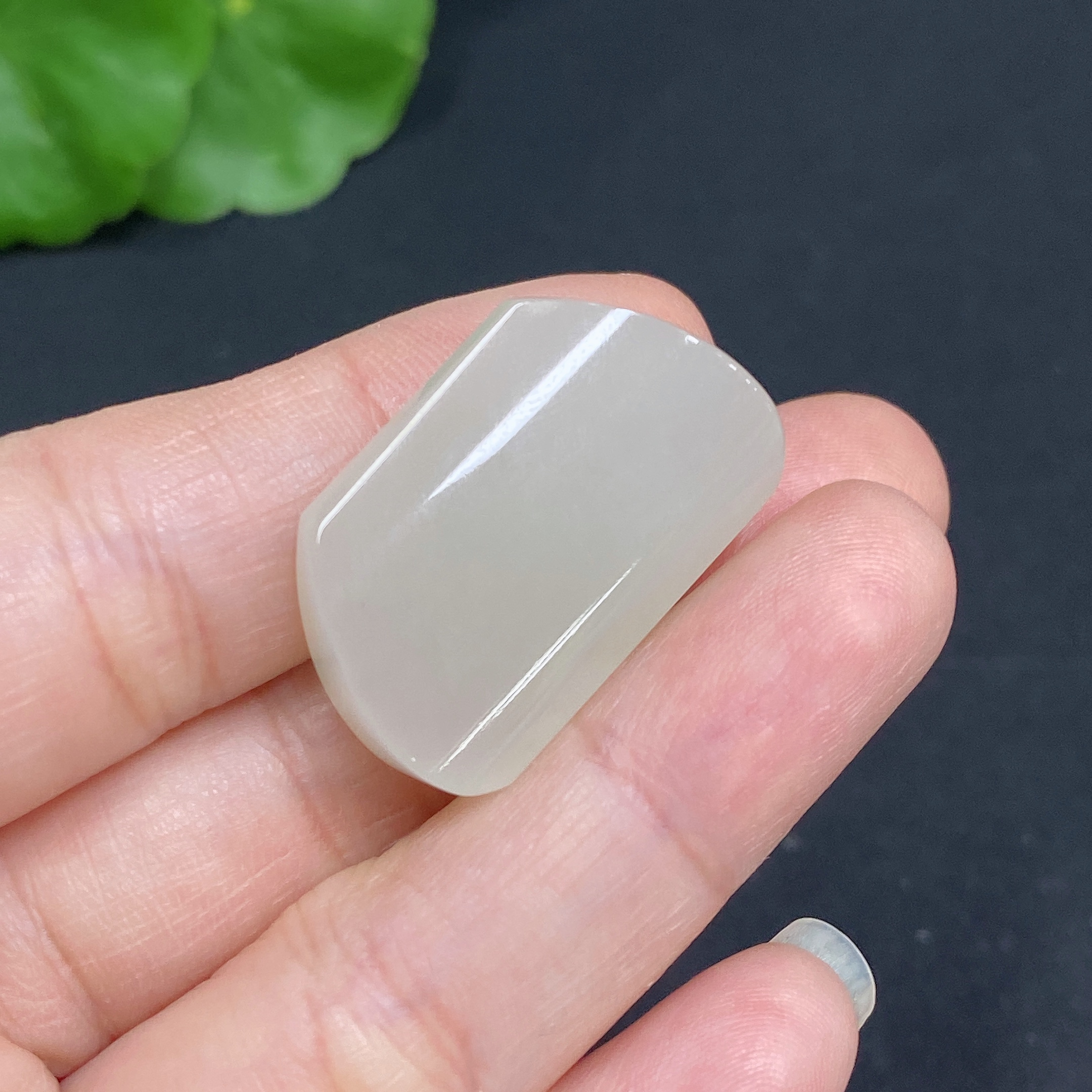 H34014169 Hetian Jade Inlay Piece Total Weight Approx. 7.8g