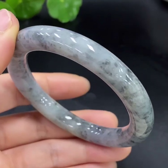 F28205464 Jadeite Round Bangle Total Weight Approx. 54.9g Size 56