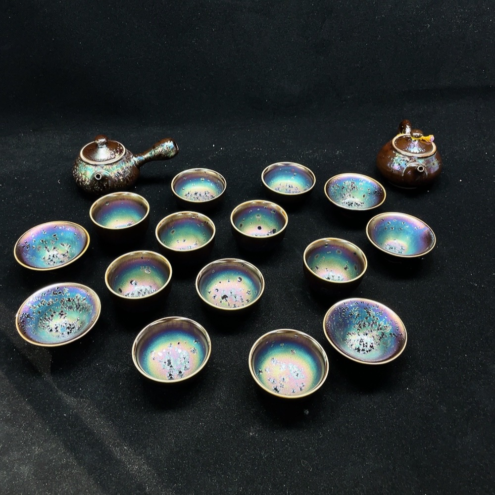 W31590107 Ceramic, complete set, modern tea cups, dimensions as per actual item