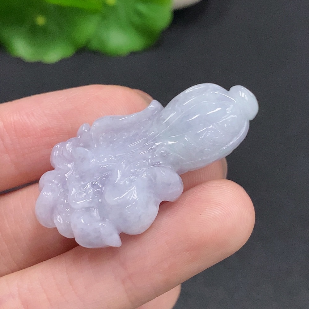 F35078595 Jadeite Cabbage Pendant, Total Weight Approx. 14.5g
