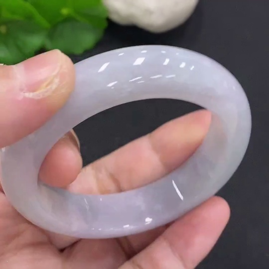 F35127277 Jadeite round bracelet size 50.9 total weight approx. 61.6g (broken/damaged)