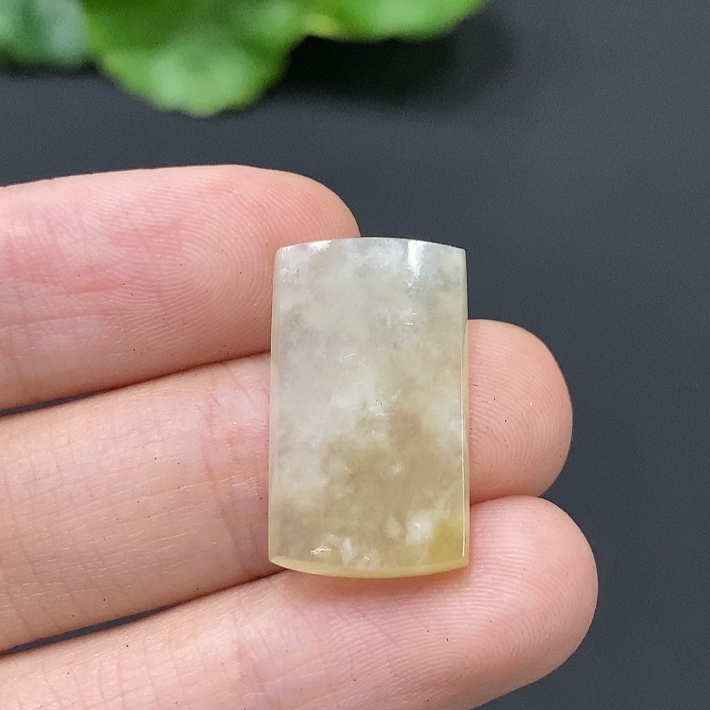 F10467004 Jadeite Plain Pendant Inlay