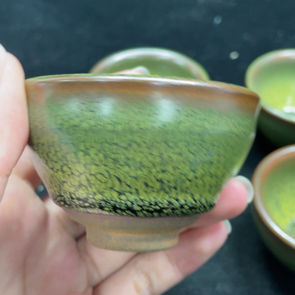 W31608863 Ceramic, Mint Condition, Modern Tea Cup Set, Size as per Actual Item