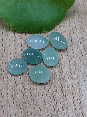 F29408261 Jadeite Inlaid Pieces (Sold as a Lot)