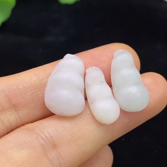 F34975077 Jadeite Pendants Sell as a Lot Unpolished