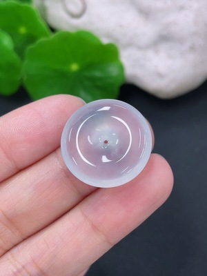 F41934219 翡翠挂件平安扣 货品总约重3.87g