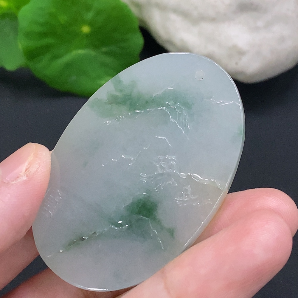 F33906271 Jadeite Heroic and Outstanding Pendant