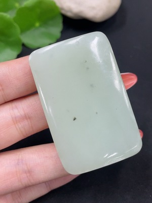 H34017320 Hetian Jade Pendant Plain Pendant Total Weight Approx.55g