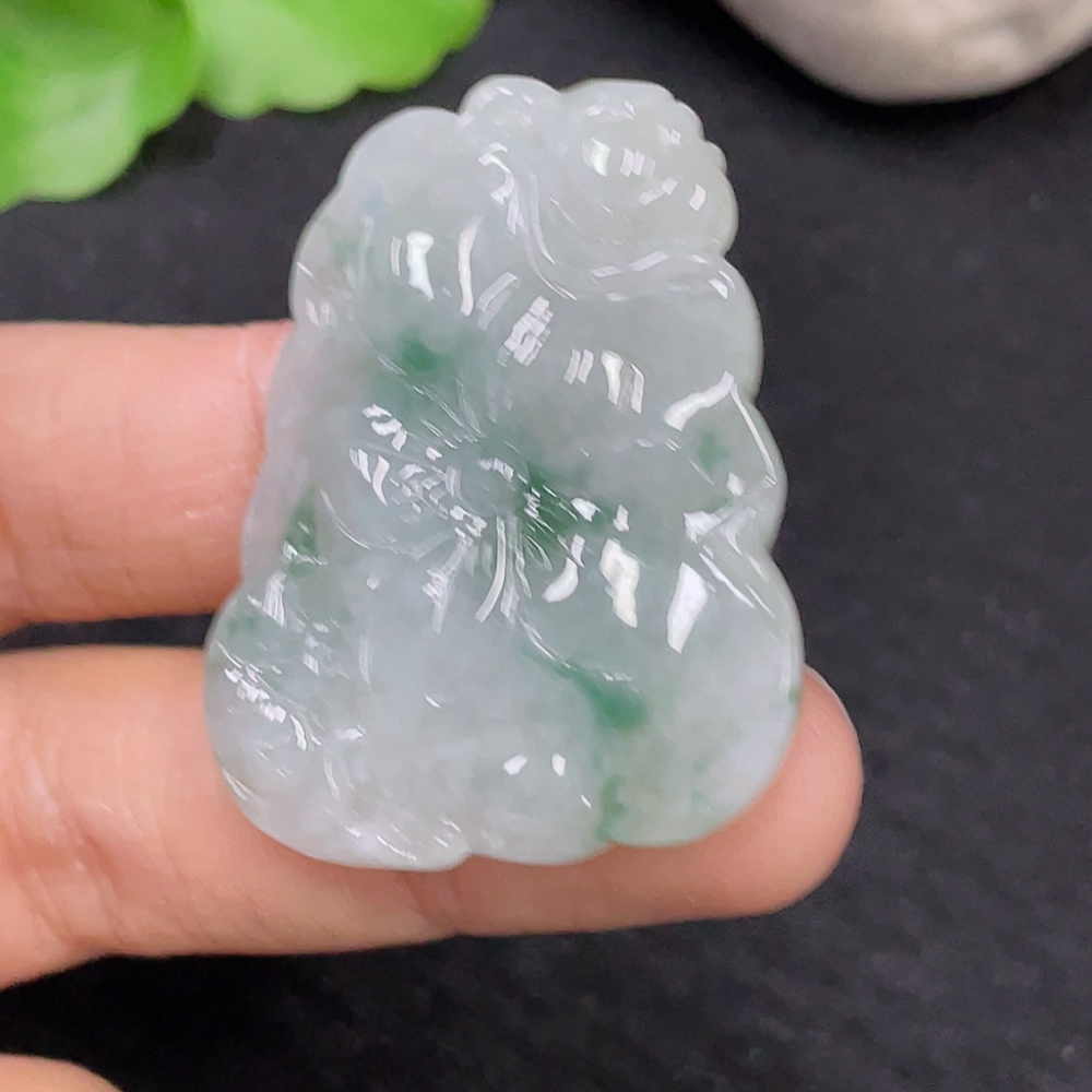 F31611817 Jadeite Pendant Total Weight Approx. 10.48g