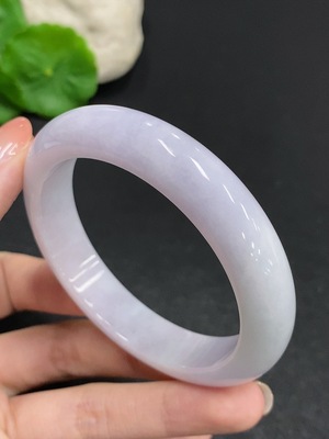 F34003077 Jadeite Round Bracelet, Total Weight Approx. 59.2g, Size 57