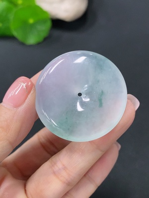 F29320445 Jadeite Pendant Peace Ring Total Weight Approx. 16.7g