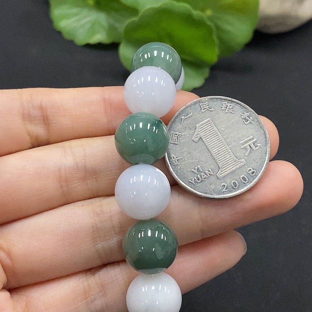 F35115636 Jadeite Bracelet 12.3mm Approx. Total Weight Approx. 52.44g