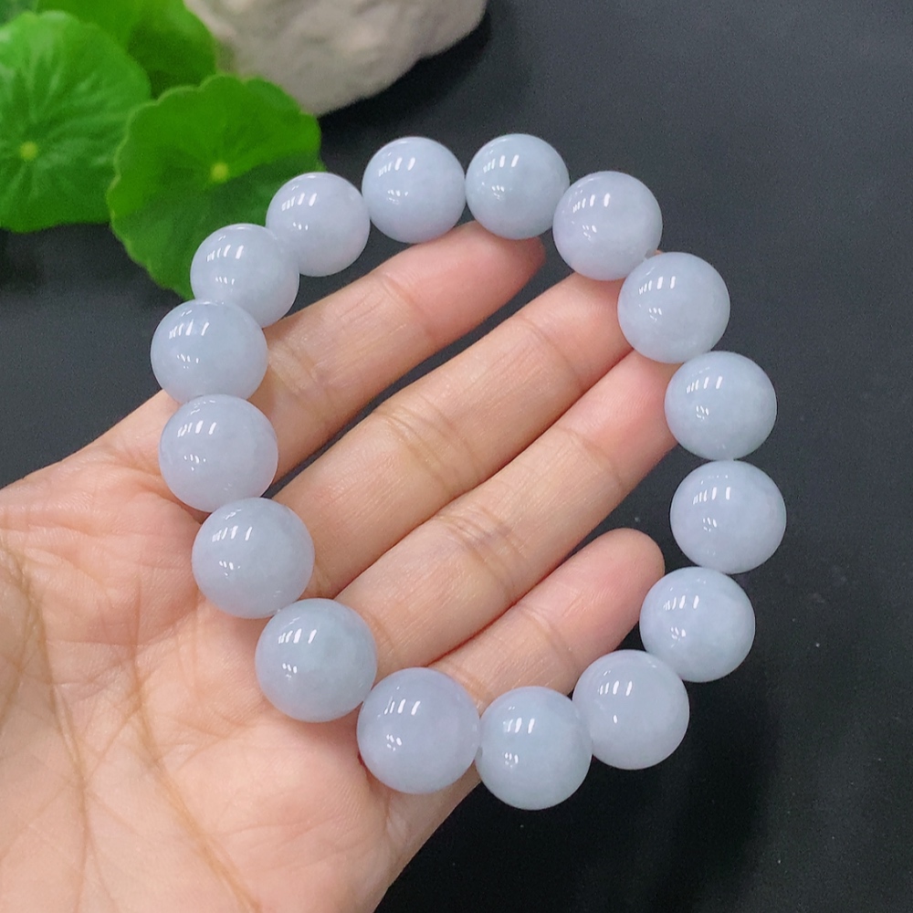 F28181646 Jadeite Bead Necklace Approx 13.3mm Total Weight Approx 64.7g