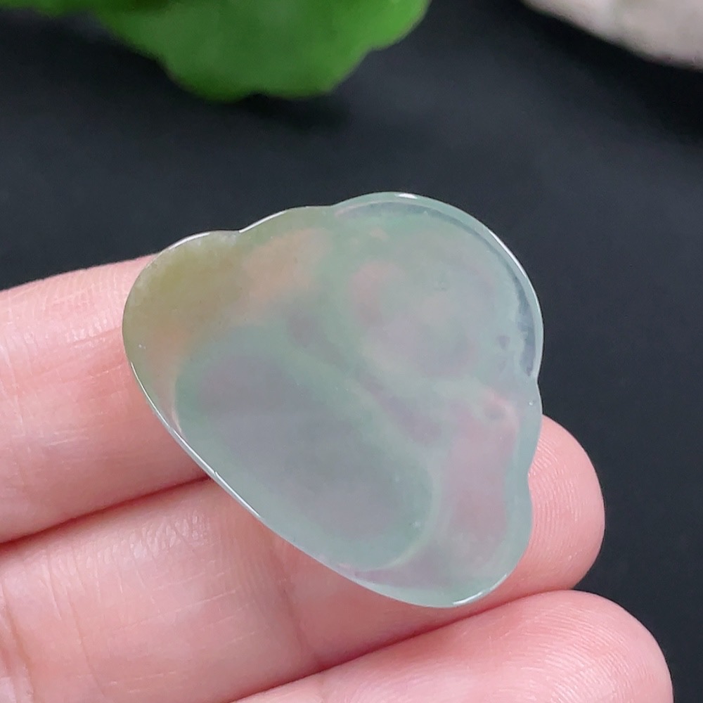 F29344729 JadeiteBuddha Pendant Total Weight Approx. 6.1g